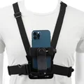 Produktbild: Handy-Brustgurt-Halterung für Smartphone, Action-Kamera, Drehbar, , Verstellbar