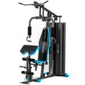 Produktbild: Kraftstation - THUNDER FORCE - 87 kg Gewichtsblock, Latzug, Butterfly, verstellbares Scott-Curl-Pult - Heimtraining