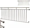 Produktbild: Balkongeländer Fenster Geländer Edelstahl Französischer Balkon Gitter 57223 AWZ