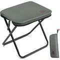 Produktbild: Tragbarer Klapphocker, 33×26,5×32cm, 120kg, Leichter Campingstuhl, Angelhocker