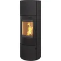 Produktbild: Thermia Kamin-Ofen München XL Stahl Schwarz Automatik