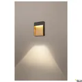 Produktbild: SLV 1002955 FLATT SENSOR Outdoor LED Wandaufbauleuchte 3000K IP65 anthrazit/braun