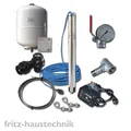 Produktbild: Grundfos SQ 2-55 U Wasserversorgungspaket mit Zubehör Tiefbrunnenpumpe