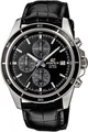 Produktbild: CASIO EDIFICE Chronograph EFR-526L-1AVUEF, Quarzuhr, Armbanduhr, Herrenuhr, Stoppfunktion, Datum, Lederarmband
