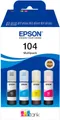 Produktbild: Epson 104 EcoTank (4-Farben-Multipack) Tintenpatrone (Packung, 4-tlg)