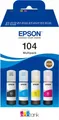 Produktbild: Tintenbehälter Epson 104 4er-Pack black + color T00P6