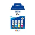 Produktbild: Epson 104 EcoTank 4-Farben Multipack C13T00P640
