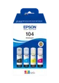 Produktbild: Epson EcoTank 104, Mulitpack 4-Colour Tintenbehälter, 4x65ml