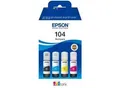 Produktbild: Epson Original C13T00P640 / 104 Tintenpatrone Multipack