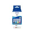 Produktbild: Epson EcoTank 104 Original Tinte in Flaschen, Multipack mit vier Farben