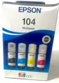 Produktbild: Epson 104 Multipack (4x 65ml) Tintenpatrone für Epson Eco Tank 4er-Pack NEU