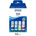 Produktbild: Epson Epson Ink 104 EcoTank 4-colour 4colour Multipack (C13T00P640)