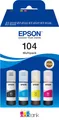Produktbild: Original Epson 104 Multipack 4er-Pack BK/C/M/Y C13T00P640 Ecotank Nachfülltinte
