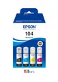 Produktbild: EPSON ET2875 ET4800 EcoTank 104 4er-Pack, C13T00P640 Nachfülltinte