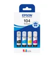 Produktbild: Epson EcoTank 104 Tintenflaschen Multipack 4 Farben FÜR KOSTENGÜNSTIGES Drucken