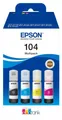 Produktbild: Epson 104 C13T00P640 originale Druckerpatronen Schwarz, Cyan, Magenta, Gelb 65