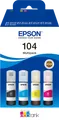 Produktbild: Original Epson 104 Patronen Nachfüll Refill Flaschen Druckerpatronen für EcoTank