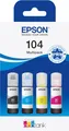Produktbild: Epson 104 EcoTank-Multipack mit vier Farben - Echte -Tintenpatronen
