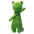 Produktbild: Beeztees Hundespielzeug Grumpy Froggy Plüsch grün 30x11,5x7,5 cm ohne Squeeker