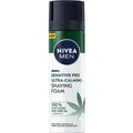 Produktbild: NIVEA Men Sensitive Pro Ultra-Calming Shaving Foam shaving foam with hemp seed oil (200 ml, Rasierschaum) (30114001)