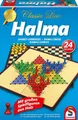 Produktbild: Schmidt Spiele 49217 Classic Line, Halma, mit großen Spielfiguren aus Holz