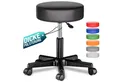 Produktbild: Casaria Drehhocker, Höhenverstellbar 10cm Polsterung 46-60cm Sitzhöhe 360° Drehbar Ø35cm