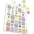 Produktbild: Larsen Puzzle - Zahlen 1-20 (20 Teile) (AR18)