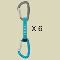 Produktbild: Petzl Djinn Axess Express 6-er Set Farbe türkis Express-Set