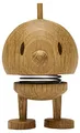 Produktbild: Hoptimist Bumble, Holzdeko, Wackelfigur & Glücksbringer aus Holz, Deko Skandinavisch, Deko Wohnzimmer, Büro & Schreibtisch, Tolle Kleine Geschenke, 4,5 x 5,8 x 7,6 cm, Small, Oak