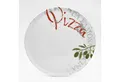 Produktbild: van Well Pizzateller Teller-Set Famosa, mit PIZZA Schriftzug, 6er Set, Ø 33 cm, (6 St), Service, Geschirr-Set für 6 Personen