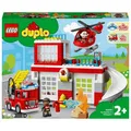 Produktbild: LEGO Duplo 10970 Feuerwehrwache mit Hubschrauber LEGO