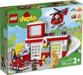 Produktbild: LEGO® 10970 Feuerwehrwache mit Hubschrauber Konstruktionsspielsteine