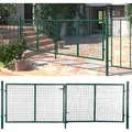 Produktbild: SONGMICS Doppeltor Gartentor, mit Schloss und 3 Schlüsseln, 100 x 310 cm - Grün