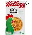 Produktbild: 6x Kellogg's Corn Flakes Knusprige goldene und leckere ohne Palmöl 500g