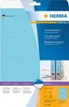 Produktbild: HERMA Ordnerrcken-Etiketten SPECIAL, 192 x 61 mm, blau