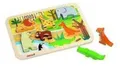 Produktbild: Zoo-Abenteuer: 7-teiliges Holzfiguren-Puzzle zum Greifen und Spielen