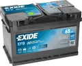 Produktbild: Exide EL652 Start-Stop EFB 12V 65Ah 650A Autobatterie