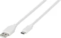 Produktbild: VIVANCO Kabel USB-A Type C USB 2.0, Weiss 1,2