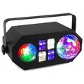 Produktbild: BeamZ LEDWAVE Discolicht Partylicht 5-in-1 LED DJ-Lichteffekt Musikgesteuert mit Fernbedienung, UV Schwarzlicht und Strobo, Jelly Ball, Water Wave, Lichtorgel, DJ Licht Komplett, Partybeleuchtung