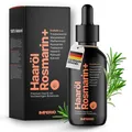 Produktbild: Haaröl Rosmarin+ gegen Haarausfall - 60ml - Premium Rosmarinöl Haare & weiter...
