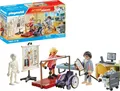 Produktbild: PLAYMOBIL Action Heroes 71617 Orthopädie, liebevolle Behandlung von Patient:innen, zu über 80 % aus recycelten und biobasierten Materialien, detailreiches Spielzeug für Kinder ab 4 Jahren