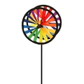 Produktbild: CIM Windspiel Magic Wheel Twin 16 Ø16cm Windrad Windmühle Höhe: 53cm Gartendeko