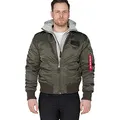 Produktbild: ALPHA INDUSTRIES Herren Ma-1 D-tec Für Bomberjacke, Dunkelgrau, L EU