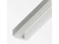Produktbild: alfer Profil alfer Rechteck-U 1 m, 19.5 x 35.5 x 1.5 mm PVC