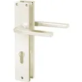 Produktbild: Basi - Langschild-Garnitur - ZB 4100 - Alu F2 - Eckig - Lochung Profilzylinder - 7420-1202