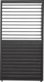 Produktbild: MIRADOR 111 Schwenkbare Lamellenwand 1,13 m Aluminium Anthrazit für Deluxe Pergola