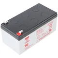Produktbild: YUASA NP3.2-12 Blei Akku 12 Volt, 3200mAh mit Faston 4,8mm Steckkontakten