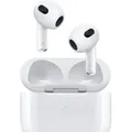 Produktbild: Apple AirPods (3rd generation), True Wireless Stereo (TWS), Anrufe/Musik, Kopfhörer, Weiß - Weiß