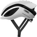 Produktbild: ABUS Rennradhelm GameChanger - Aerodynamischer Fahrradhelm mit optimalen Ventilationseigenschaften für Damen und Herren - Weiß, Größe M (52-58 cm) - Weiß
