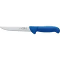 Produktbild: ErgoGrip Ausbeinmesser, steif, 18cm blau, breite Klinge